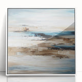 Serene Landscape Wall Art – Calming Coastal Acrylic Print