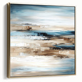 Serene Landscape Wall Art – Calming Coastal Acrylic Print