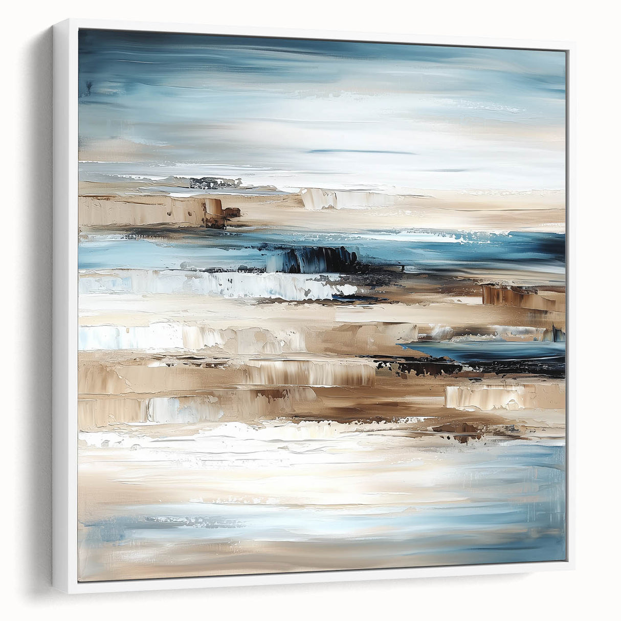 Serene Landscape Wall Art – Calming Coastal Acrylic Print