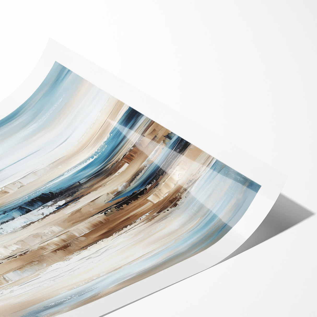 Serene Landscape Wall Art – Calming Coastal Acrylic Print