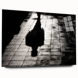 Modern Urban Landscape Art - Dramatic City Silhouette Print