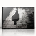 Modern Urban Landscape Art - Dramatic City Silhouette Print