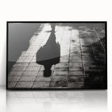 Modern Urban Landscape Art - Dramatic City Silhouette Print