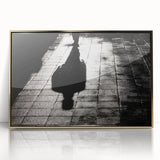 Modern Urban Landscape Art - Dramatic City Silhouette Print