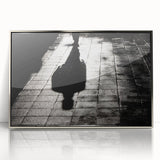 Modern Urban Landscape Art - Dramatic City Silhouette Print