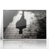 Modern Urban Landscape Art - Dramatic City Silhouette Print