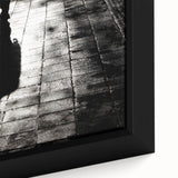 Modern Urban Landscape Art - Dramatic City Silhouette Print