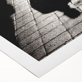 Modern Urban Landscape Art - Dramatic City Silhouette Print