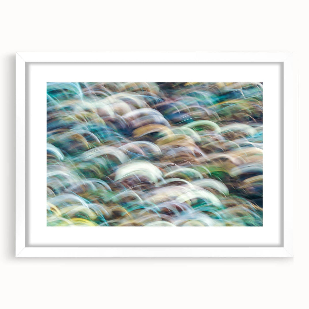 Aqua Resonance – Abstract Fluid Canvas Art with Teal and Gold