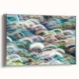 Aqua Resonance – Abstract Fluid Canvas Art with Teal and Gold