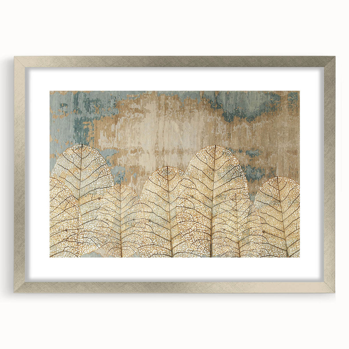 Earthen Harmony Abstracts – Nature-Inspired Neutral Wall Art Print