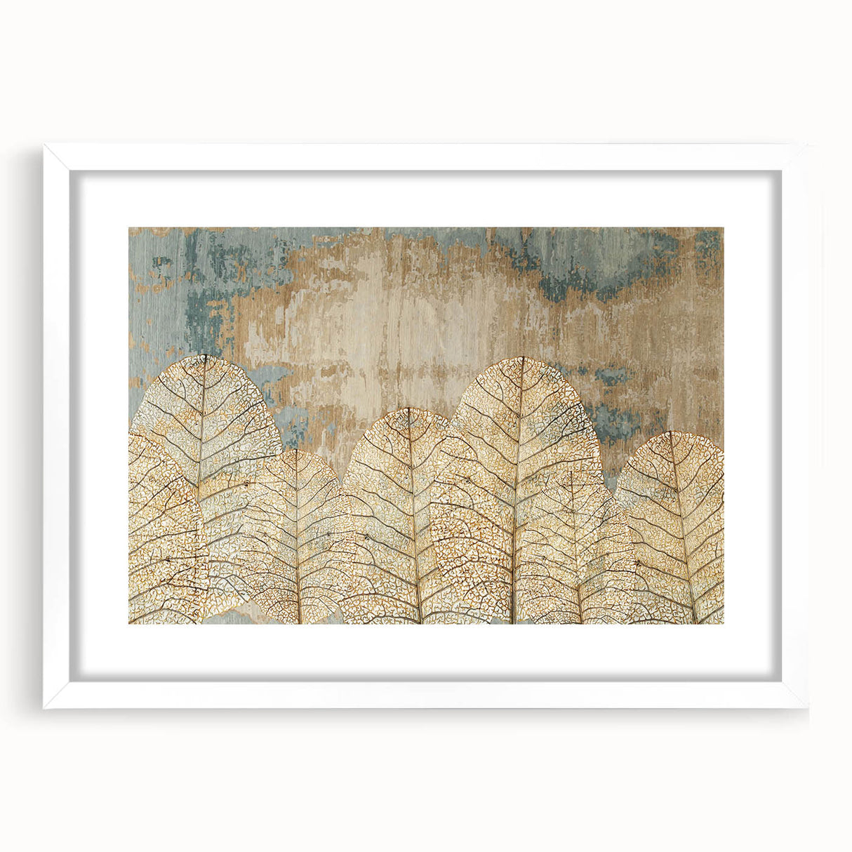 Earthen Harmony Abstracts – Nature-Inspired Neutral Wall Art Print