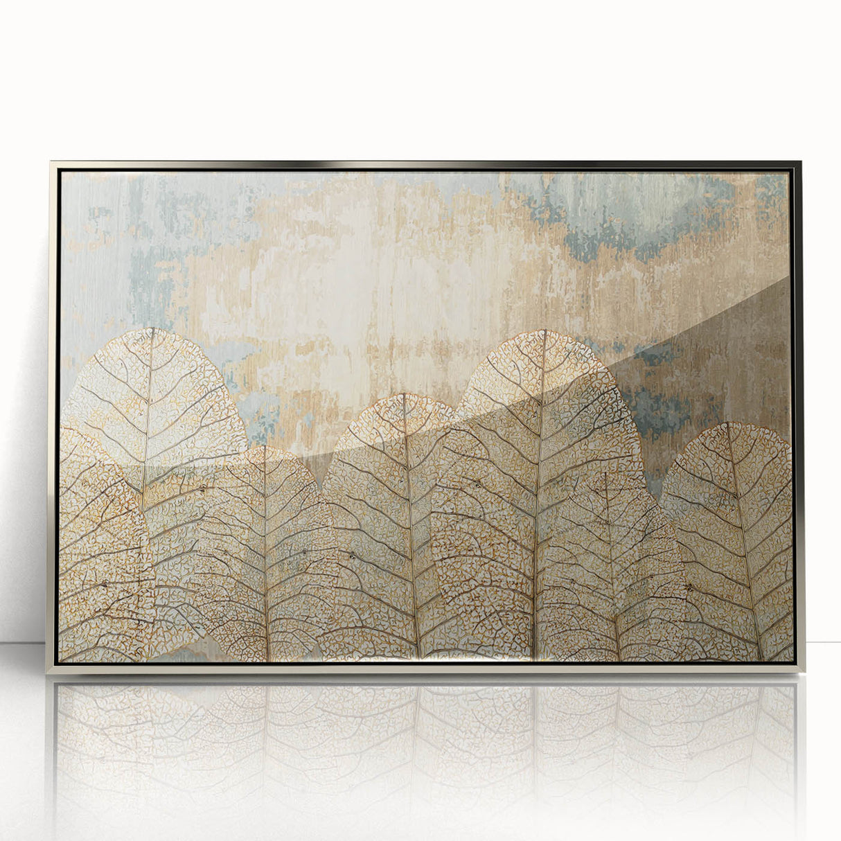 Earthen Harmony Abstracts – Nature-Inspired Neutral Wall Art Print