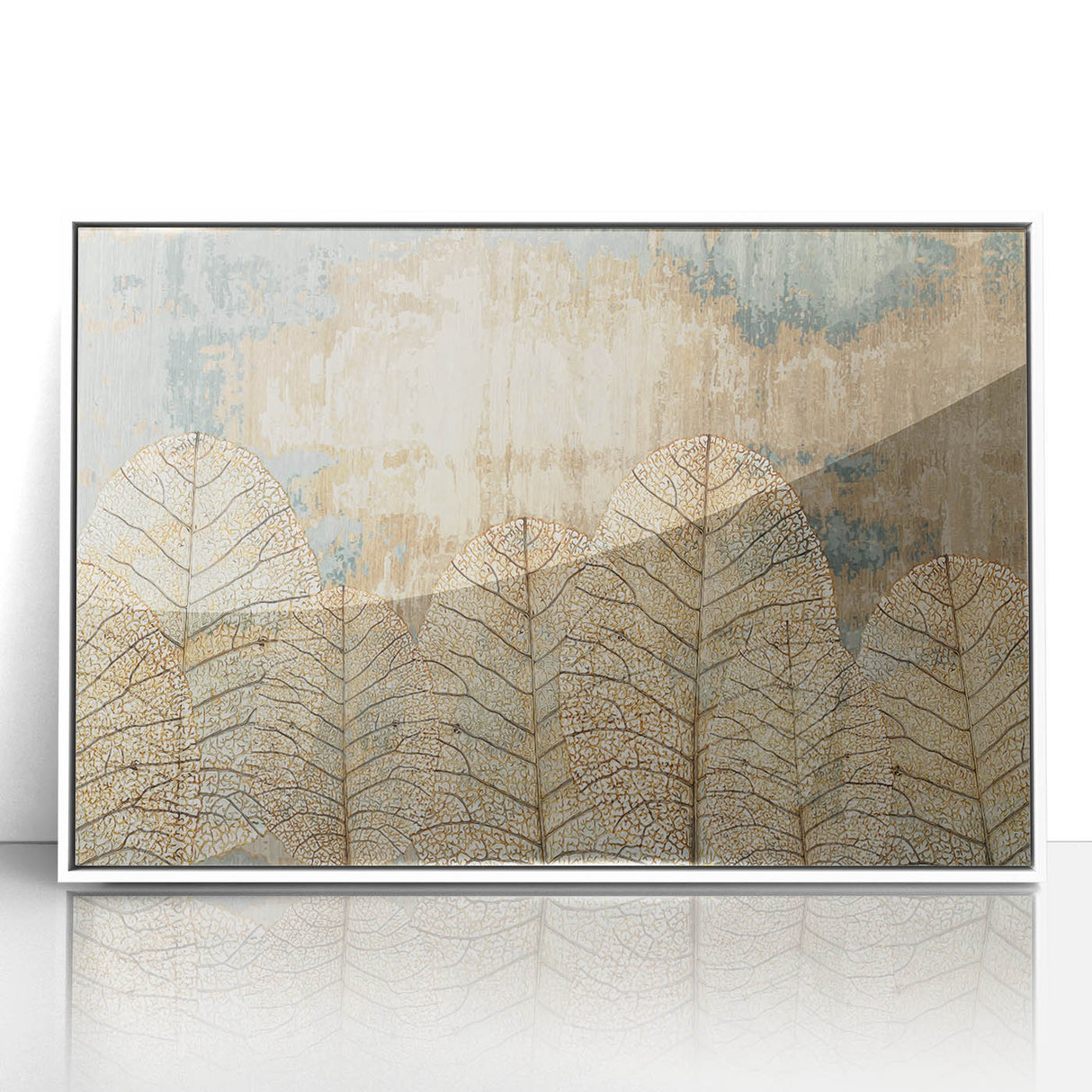 Earthen Harmony Abstracts – Nature-Inspired Neutral Wall Art Print