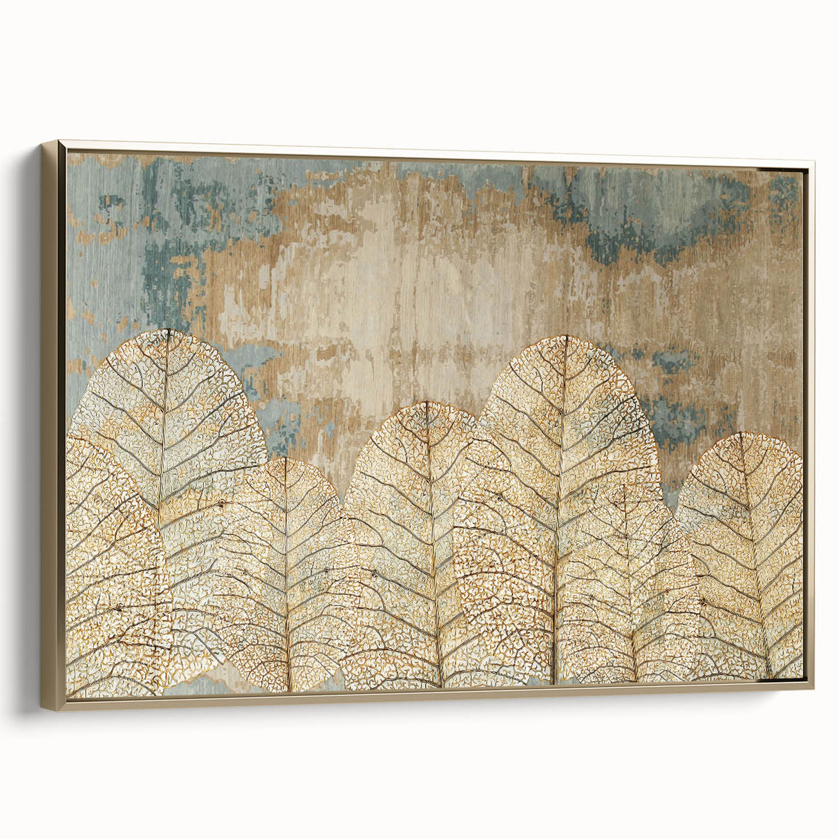 Earthen Harmony Abstracts – Nature-Inspired Neutral Wall Art Print