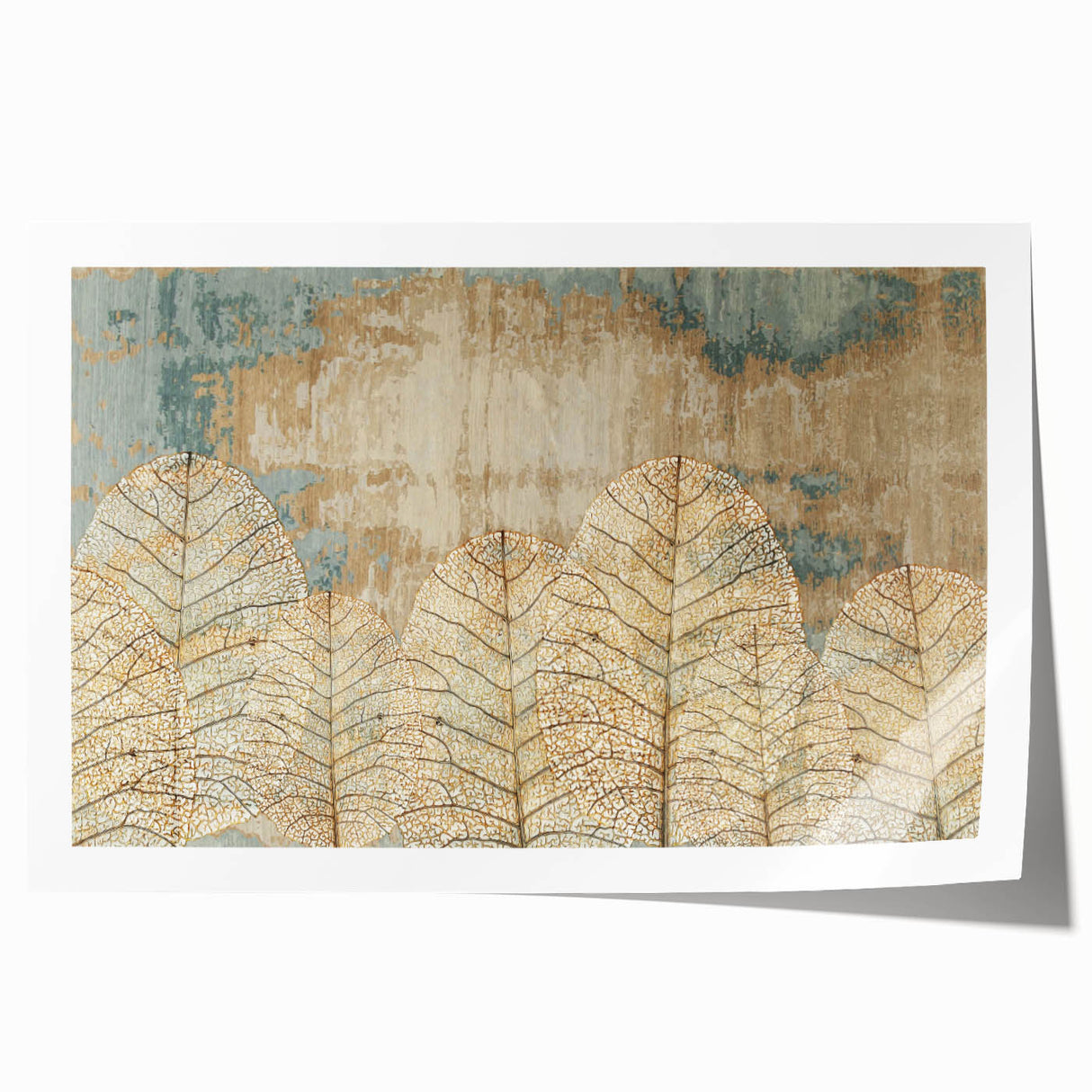 Earthen Harmony Abstracts – Nature-Inspired Neutral Wall Art Print