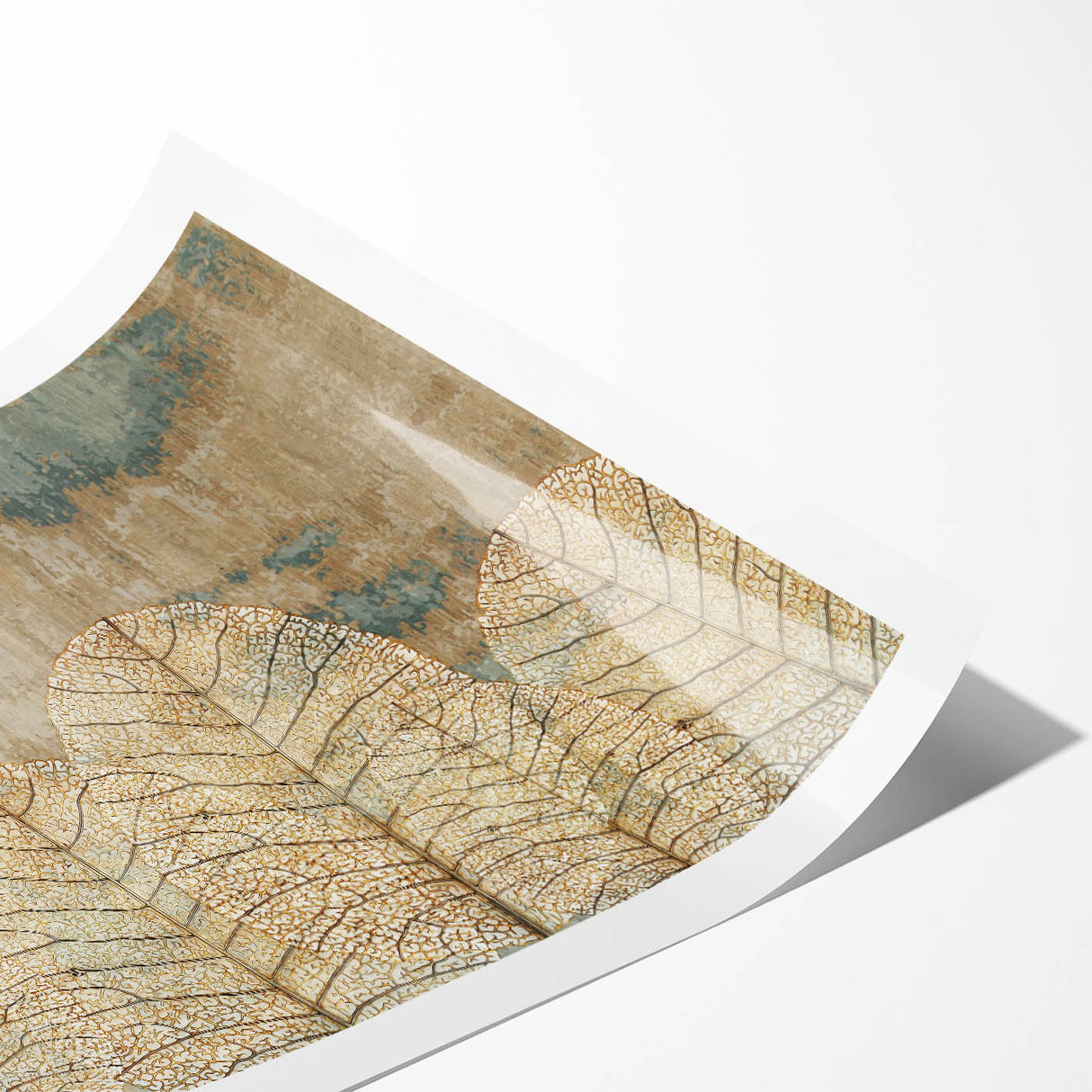 Earthen Harmony Abstracts – Nature-Inspired Neutral Wall Art Print