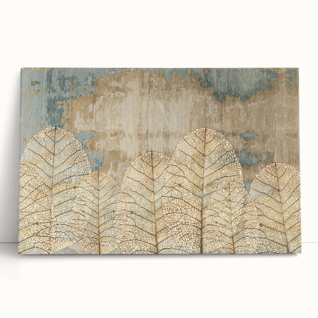 Earthen Harmony Abstracts – Nature-Inspired Neutral Wall Art Print