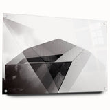 Urban Skyline Canvas Prints - Abstract Architectural City Art