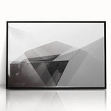 Urban Skyline Canvas Prints - Abstract Architectural City Art