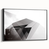 Urban Skyline Canvas Prints - Abstract Architectural City Art