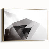 Urban Skyline Canvas Prints - Abstract Architectural City Art