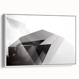 Urban Skyline Canvas Prints - Abstract Architectural City Art