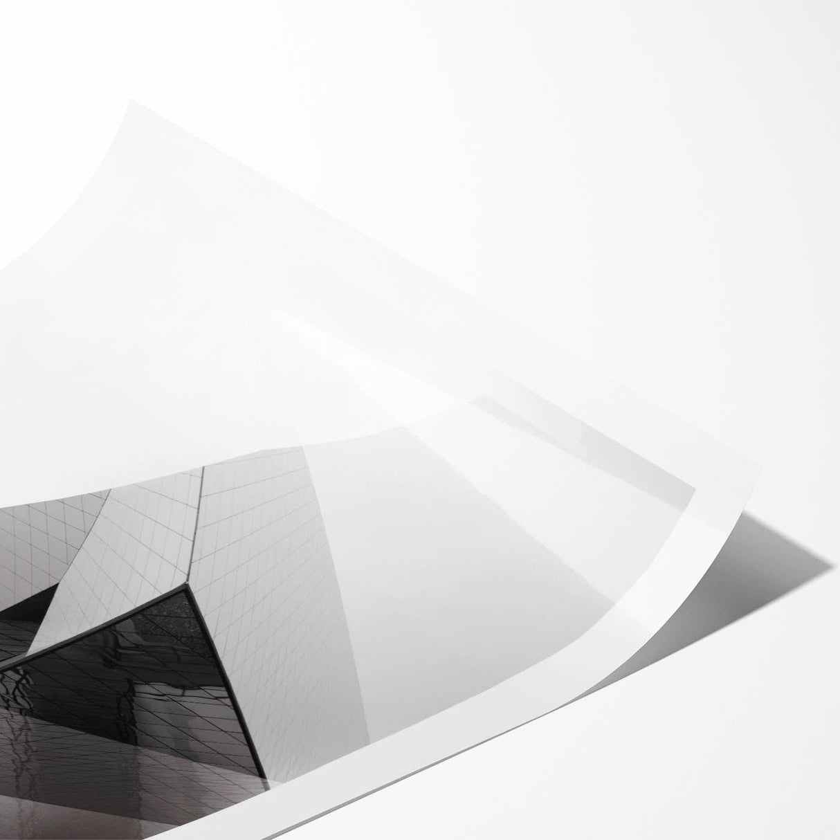 Urban Skyline Canvas Prints - Abstract Architectural City Art