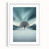 Serene Winter Landscape - Fine Art Photography Canvas Prints