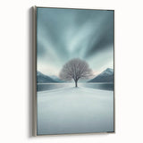 Serene Winter Landscape - Fine Art Photography Canvas Prints