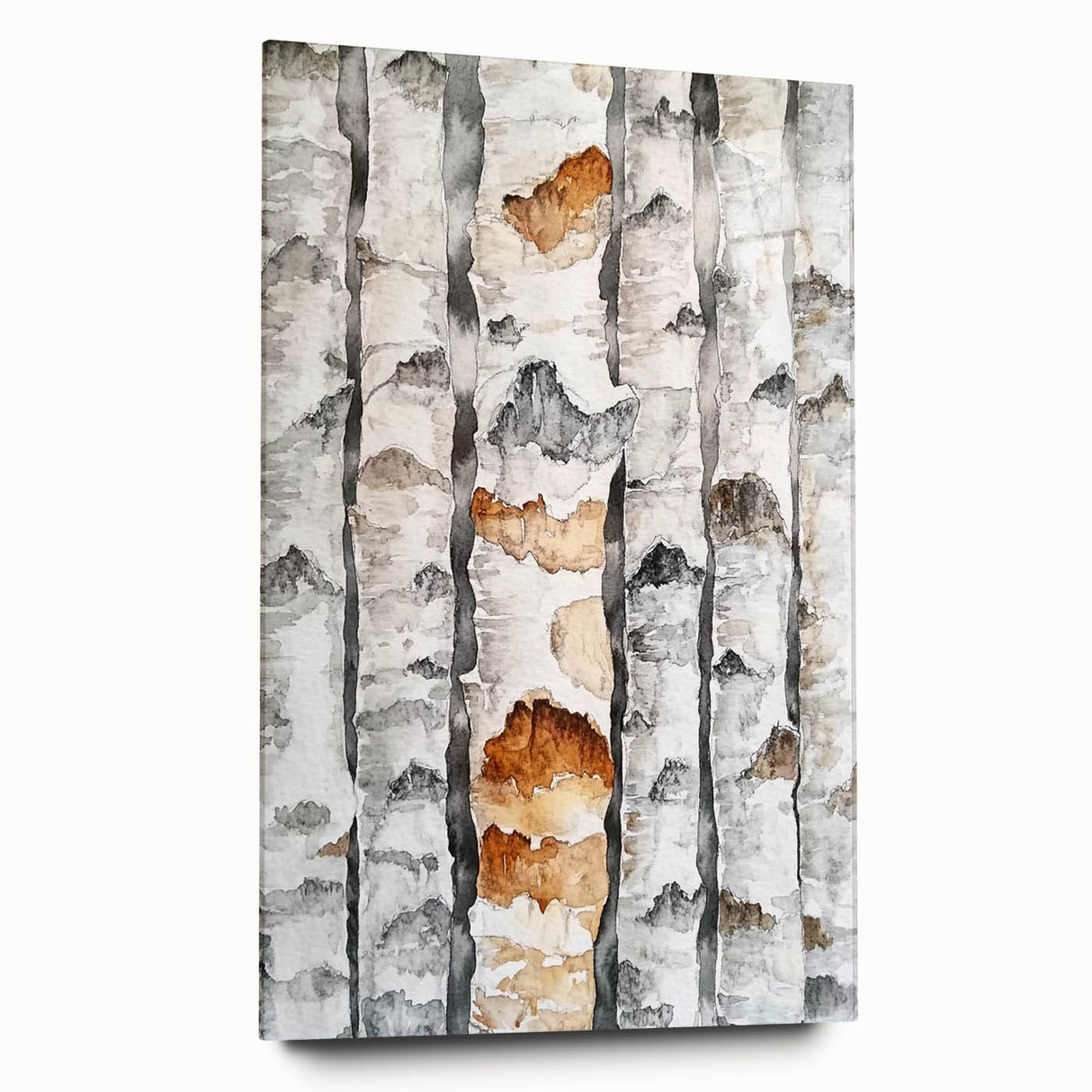 Birch Tree Watercolor – Elegant Botanical Wall Art Print