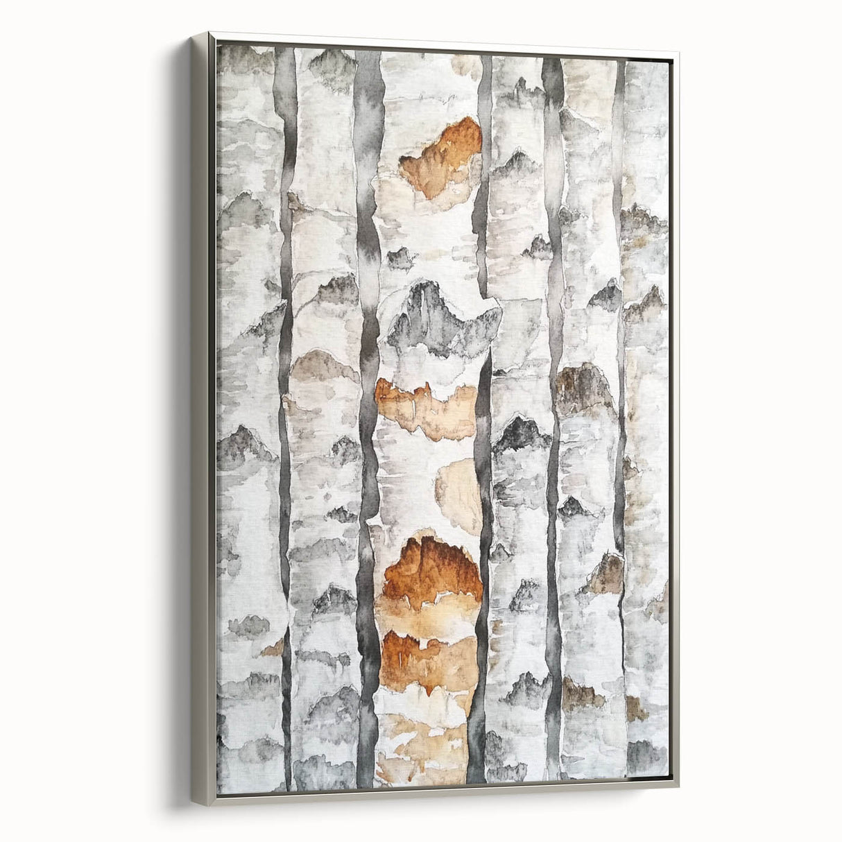 Birch Tree Watercolor – Elegant Botanical Wall Art Print