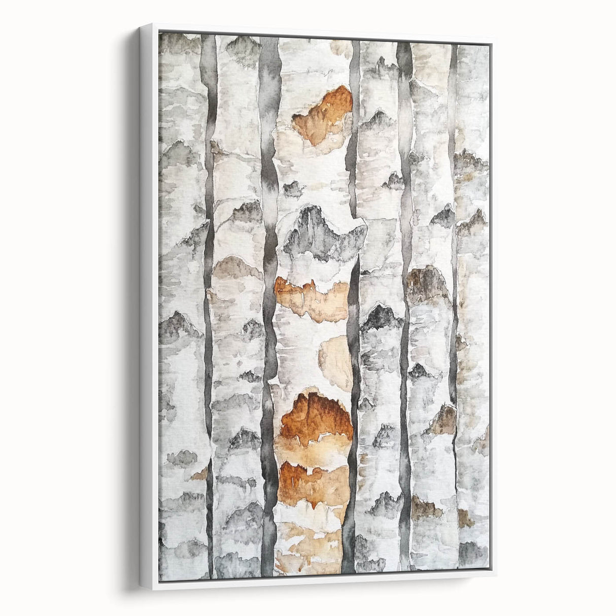 Birch Tree Watercolor – Elegant Botanical Wall Art Print