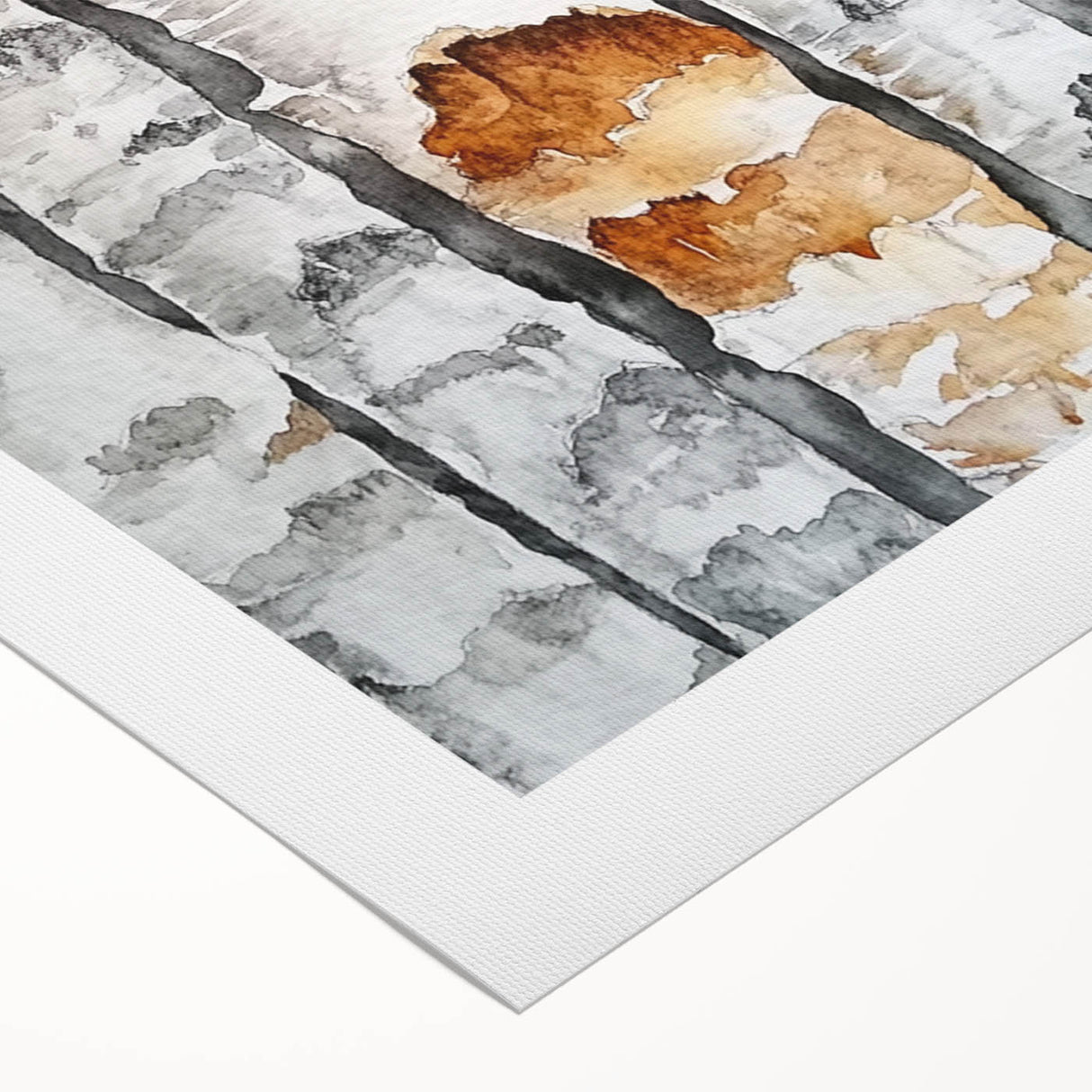 Birch Tree Watercolor – Elegant Botanical Wall Art Print