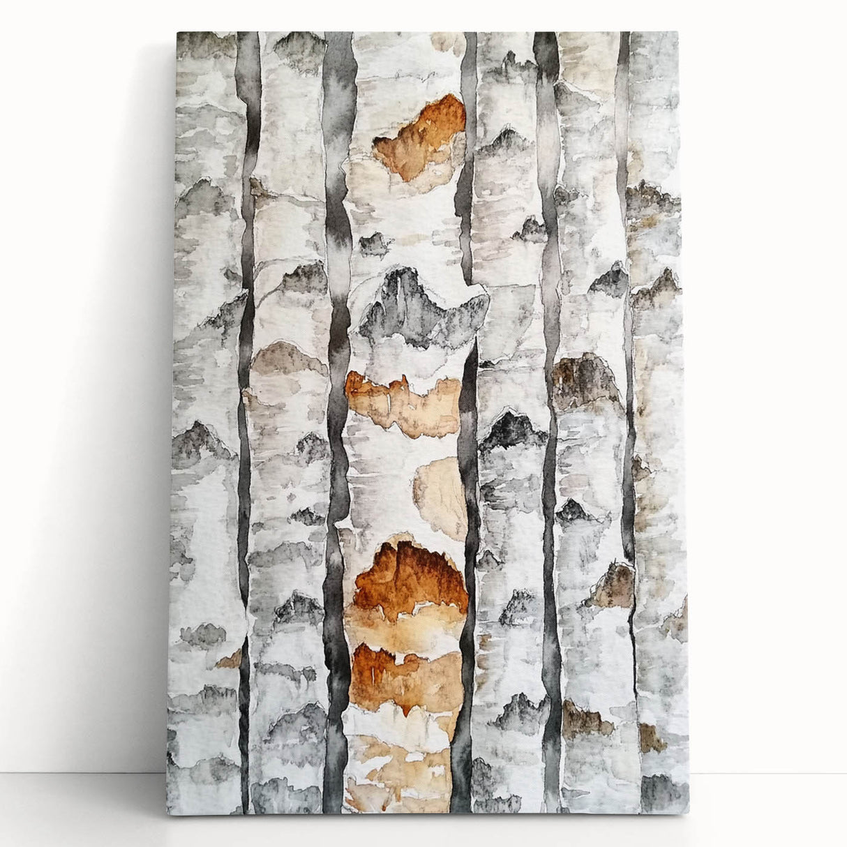 Birch Tree Watercolor – Elegant Botanical Wall Art Print