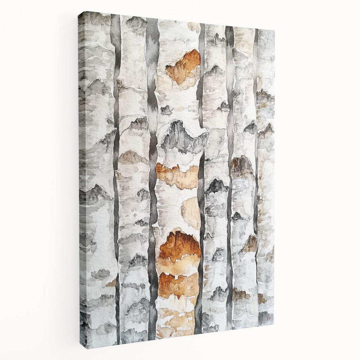 Birch Tree Watercolor – Elegant Botanical Wall Art Print