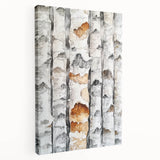 Birch Tree Watercolor – Elegant Botanical Wall Art Print