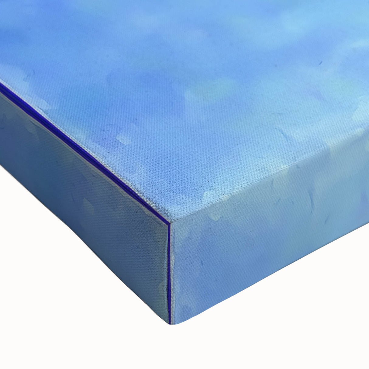 Contemporary Canvas Prints - Bold Blue Abstract Minimalist Art