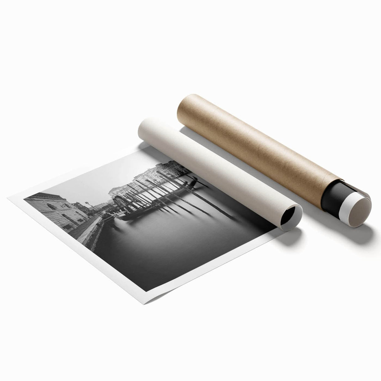 Urban Architectural Wall Art - Timeless Venice Cityscape Print