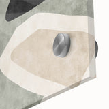 Golden Silhouette Horse – Earthen Harmony Abstract Wall Art