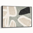 Earthen Harmony Abstracts – Modern Neutral Abstract Canvas Wall Art