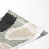 Earthen Harmony Abstracts – Modern Neutral Abstract Canvas Wall Art