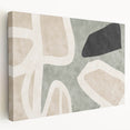 Earthen Harmony Abstracts – Modern Neutral Abstract Canvas Wall Art