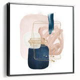 Geometric Minimalist Abstract Wall Art - Modern Interior Decor