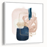 Geometric Minimalist Abstract Wall Art - Modern Interior Decor