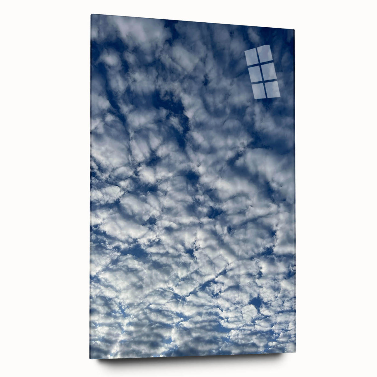 Contemporary Minimalist Nature Art – Sky Full of Gentle Cloud Forms