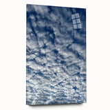 Contemporary Minimalist Nature Art – Sky Full of Gentle Cloud Forms