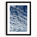 Contemporary Minimalist Nature Art – Sky Full of Gentle Cloud Forms