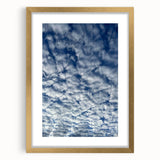 Contemporary Minimalist Nature Art – Sky Full of Gentle Cloud Forms