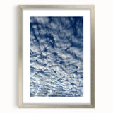 Contemporary Minimalist Nature Art – Sky Full of Gentle Cloud Forms